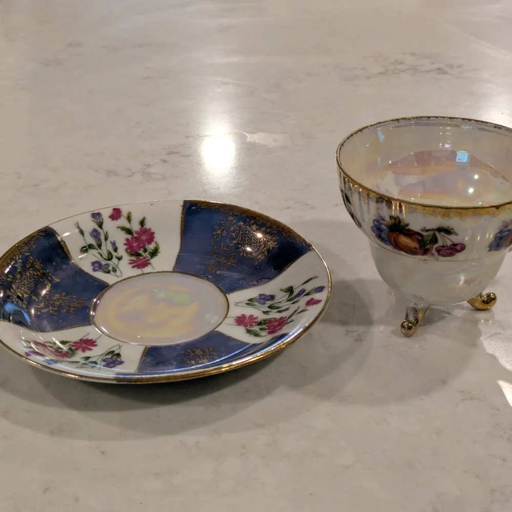 Teacups And Sauser Set